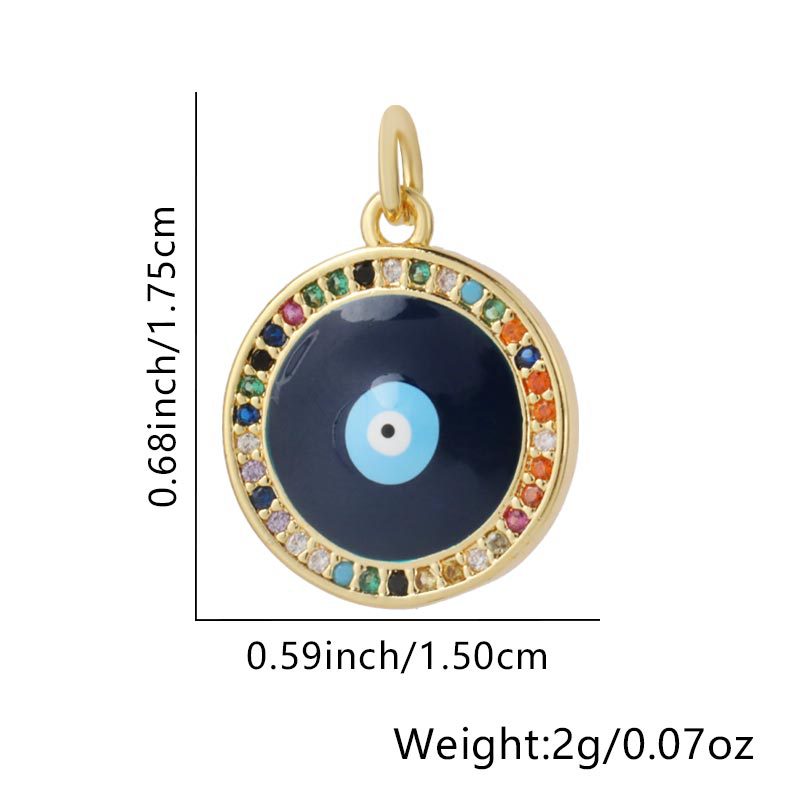 Round-colored zirconium