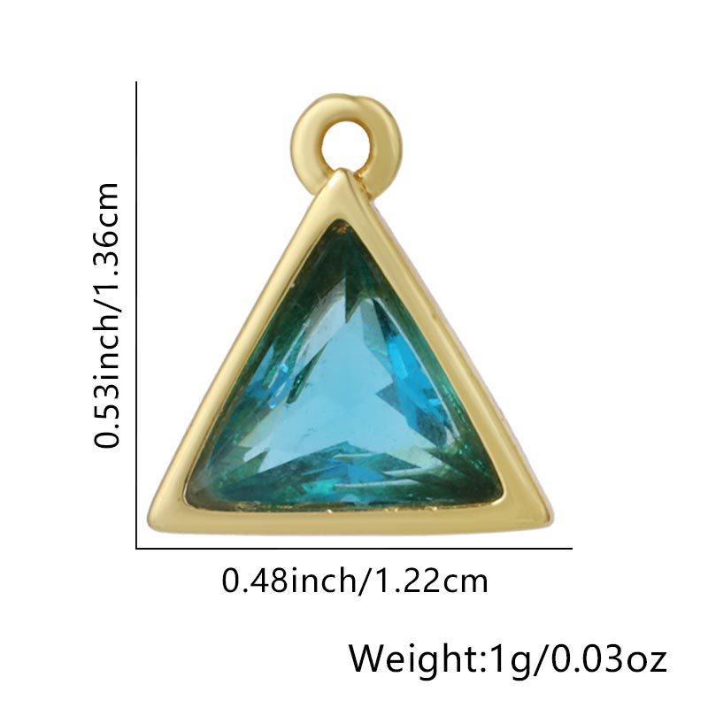 Triangle-lake blue