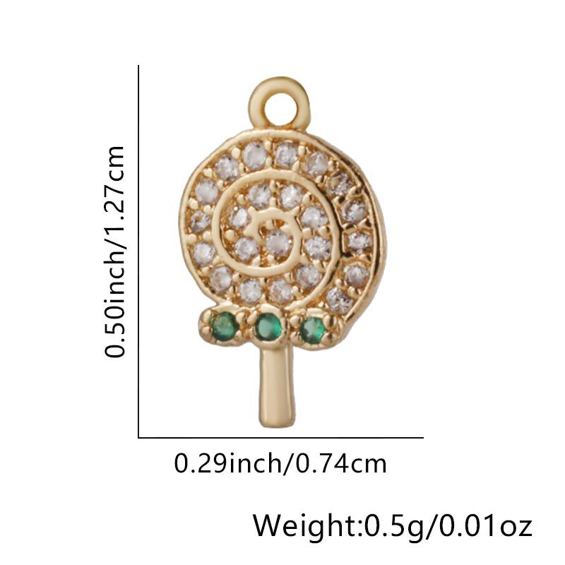 Lollipop-White Zirconium