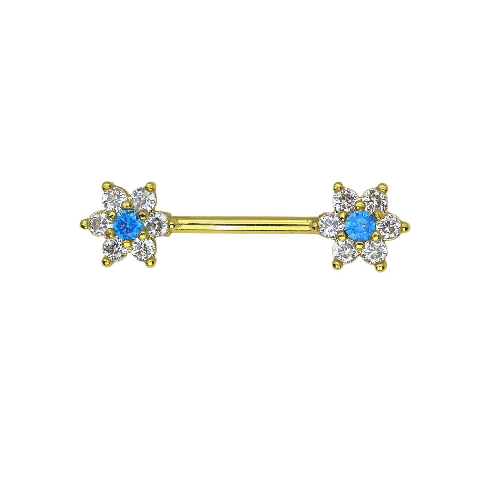4# blue (18k gold)