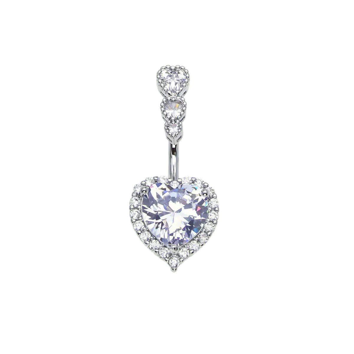 Heart-shaped white