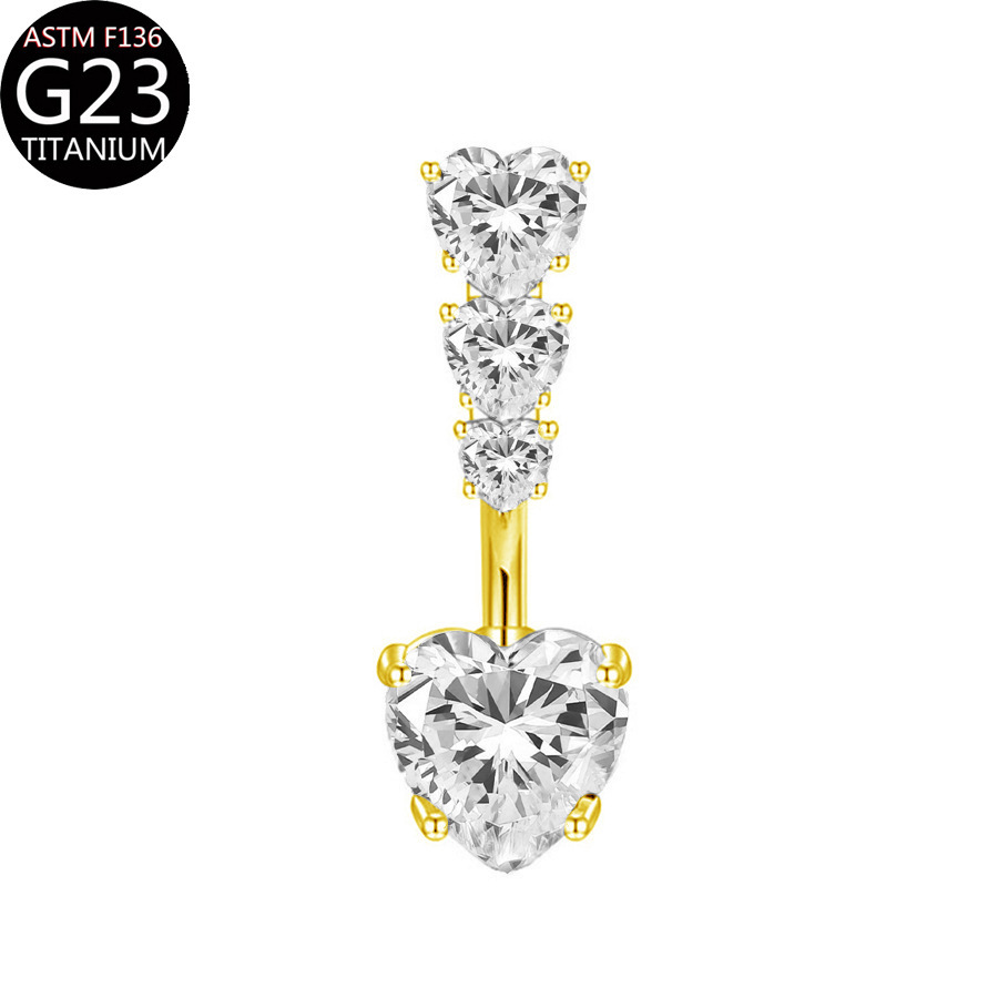 6#Gold-white zirconium