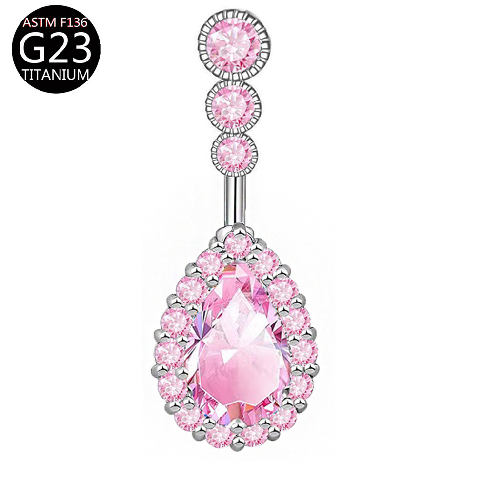 8#Silver-pink zirconium