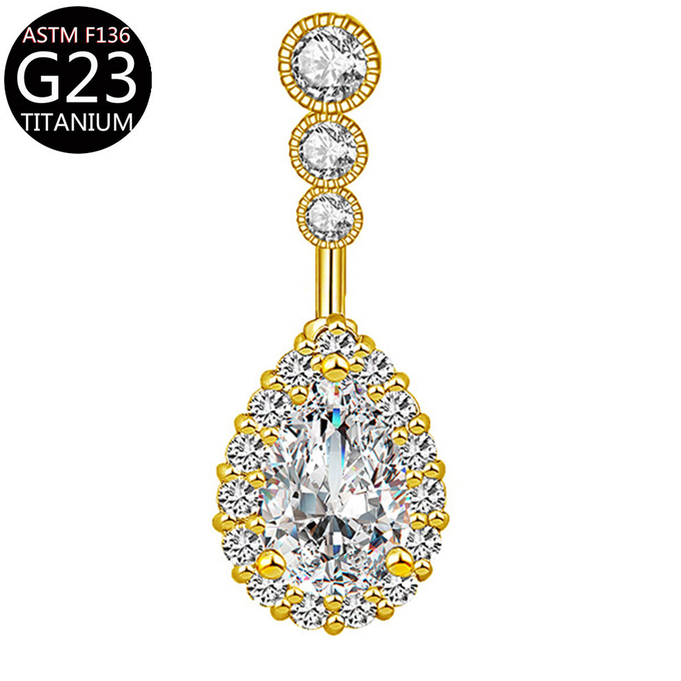 8#Gold-white zirconium