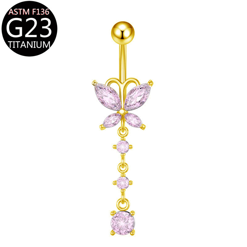 18#Gold-pink zirconium