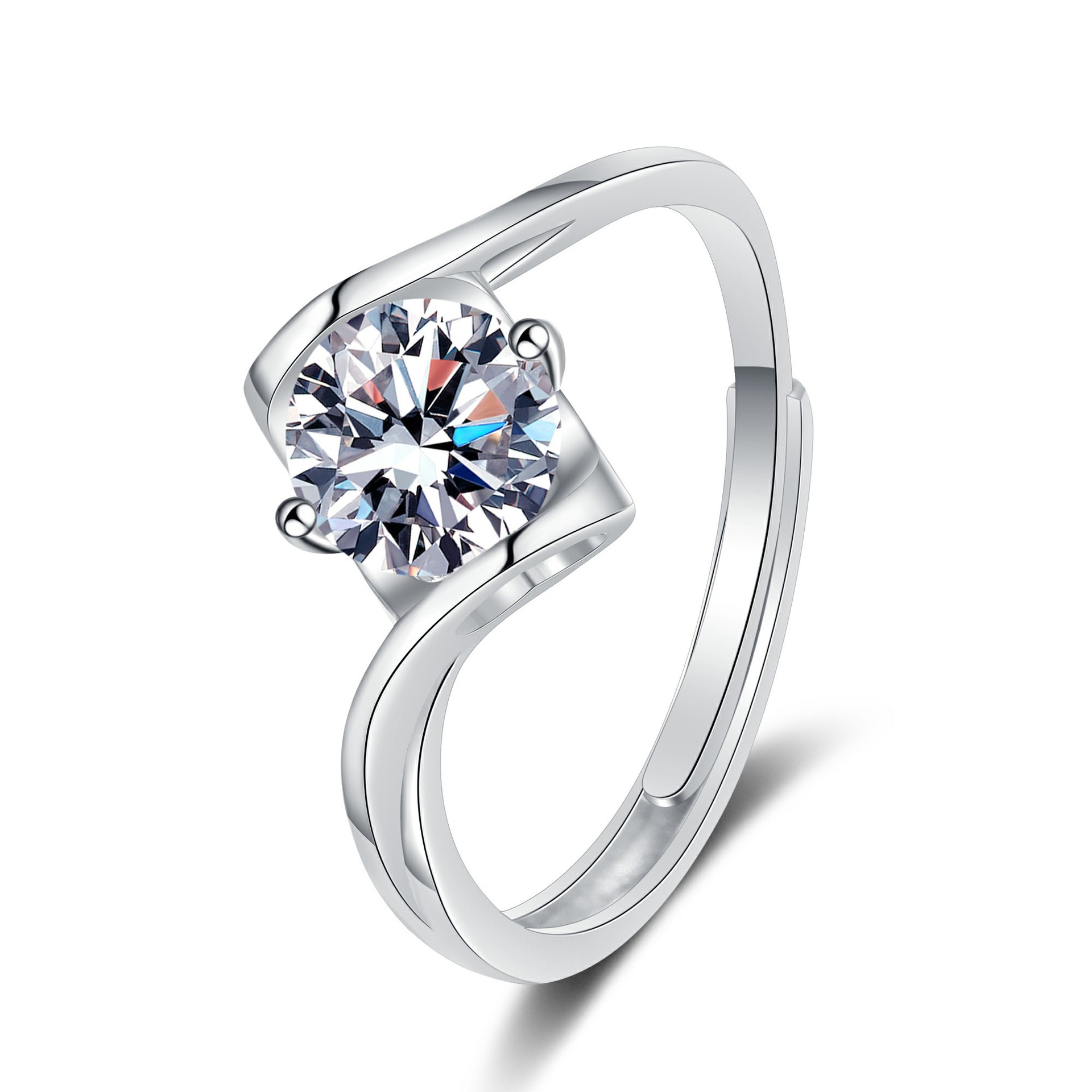 Angel Kiss Ring 1 (White Diamond)