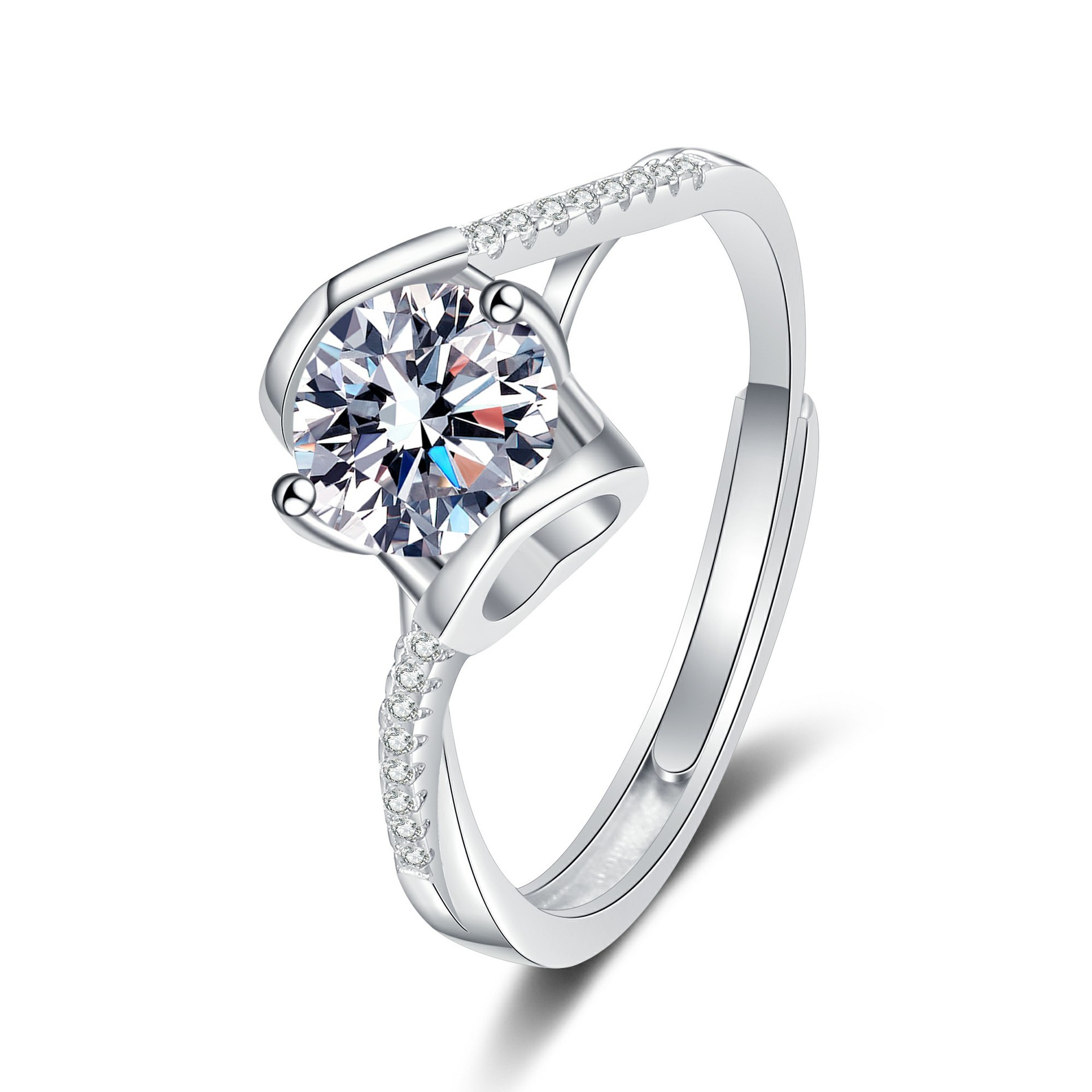 City of the World Ring (White Diamond)