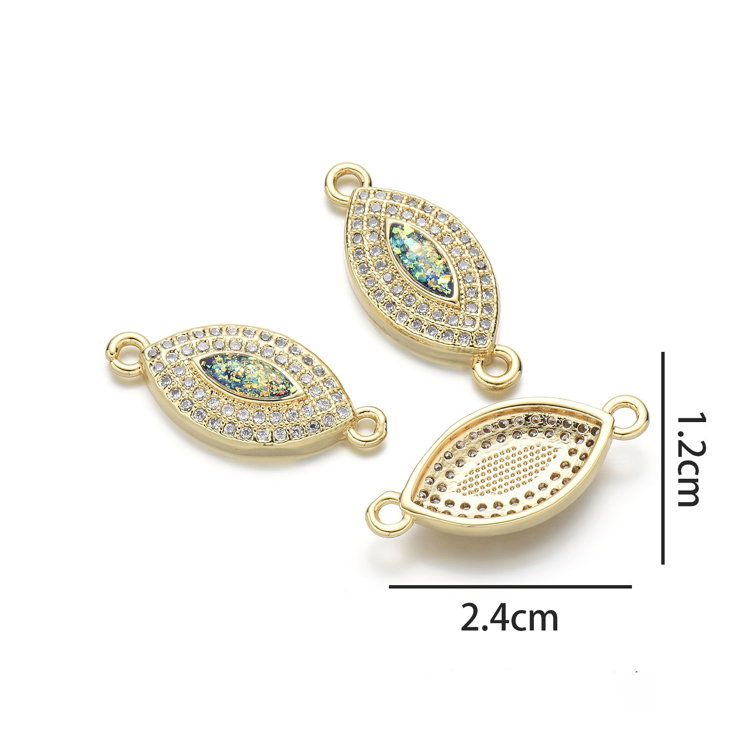 Leaf hand (Mocha Brown Opal)