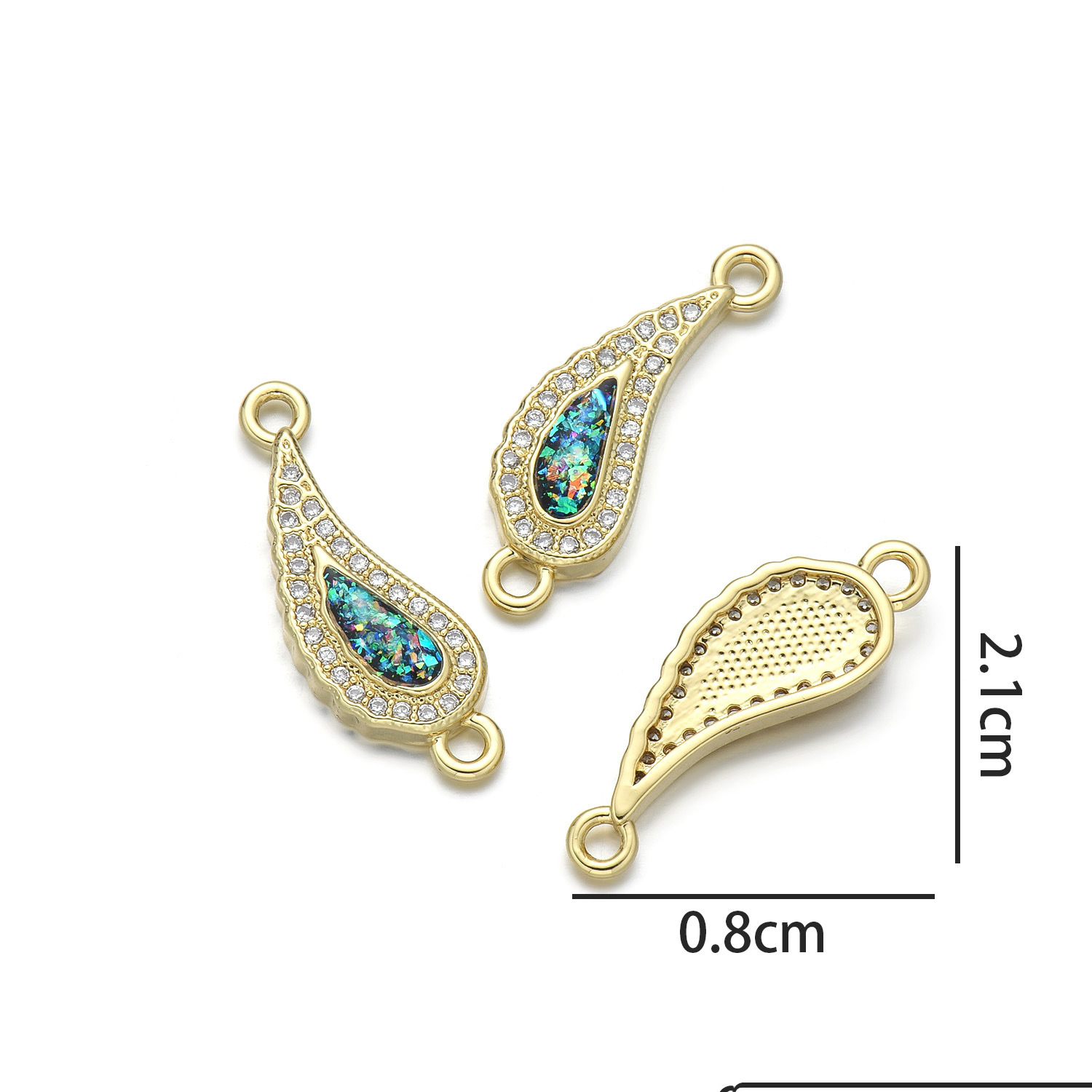 Pepper hand (Emerald dark green Opal)