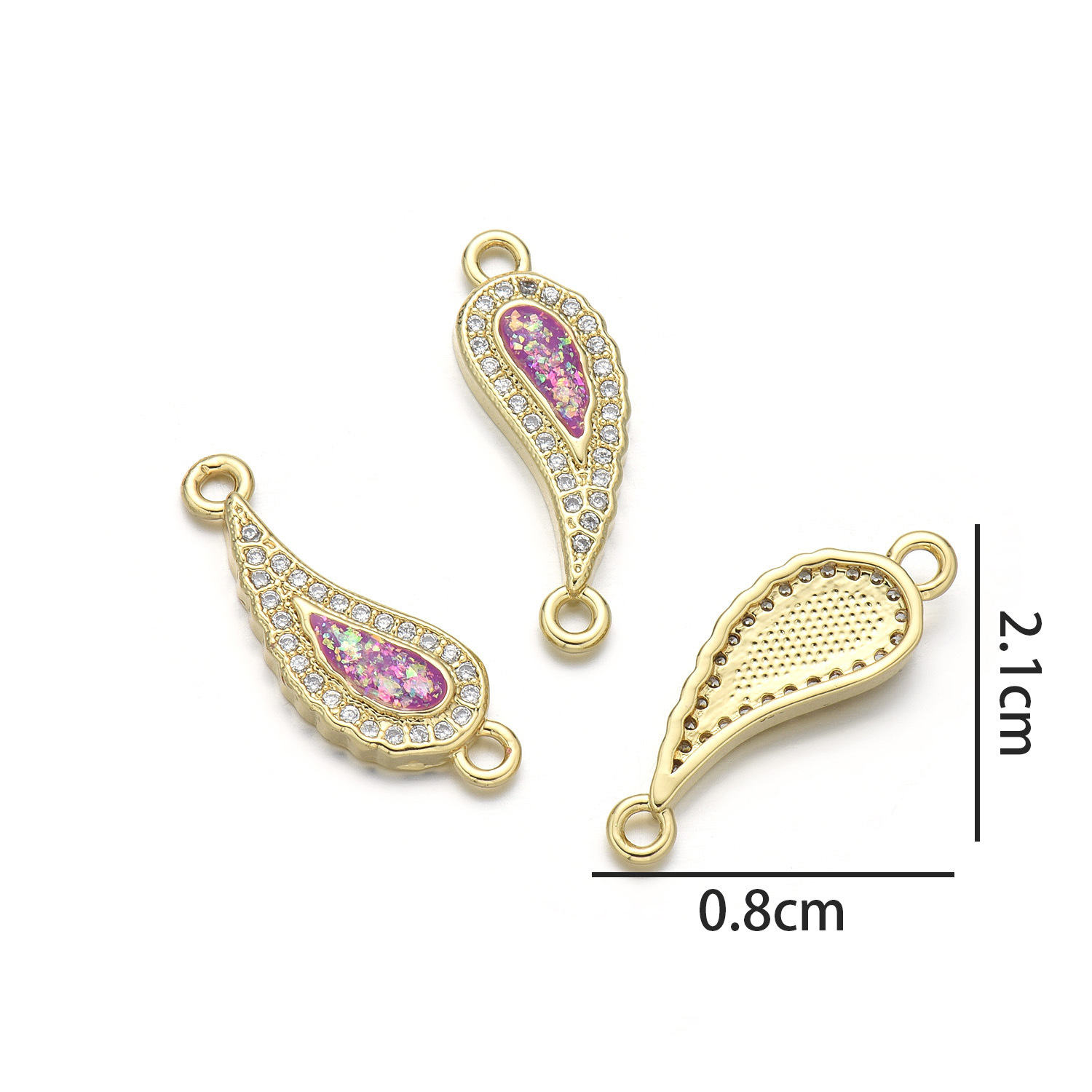 Pepper hand (Starry Sky purple opal)