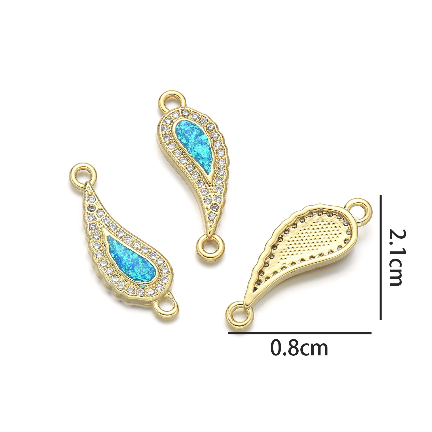 Pepper hand (peacock blue opal)