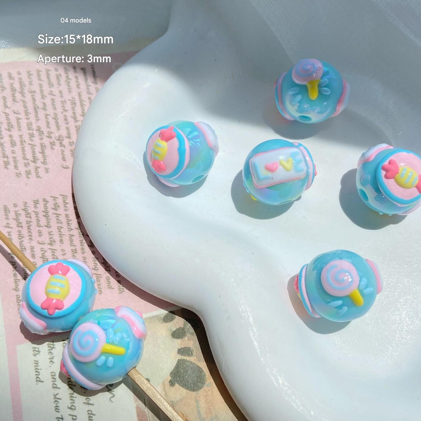 04 style blue lollipop (1 piece)
