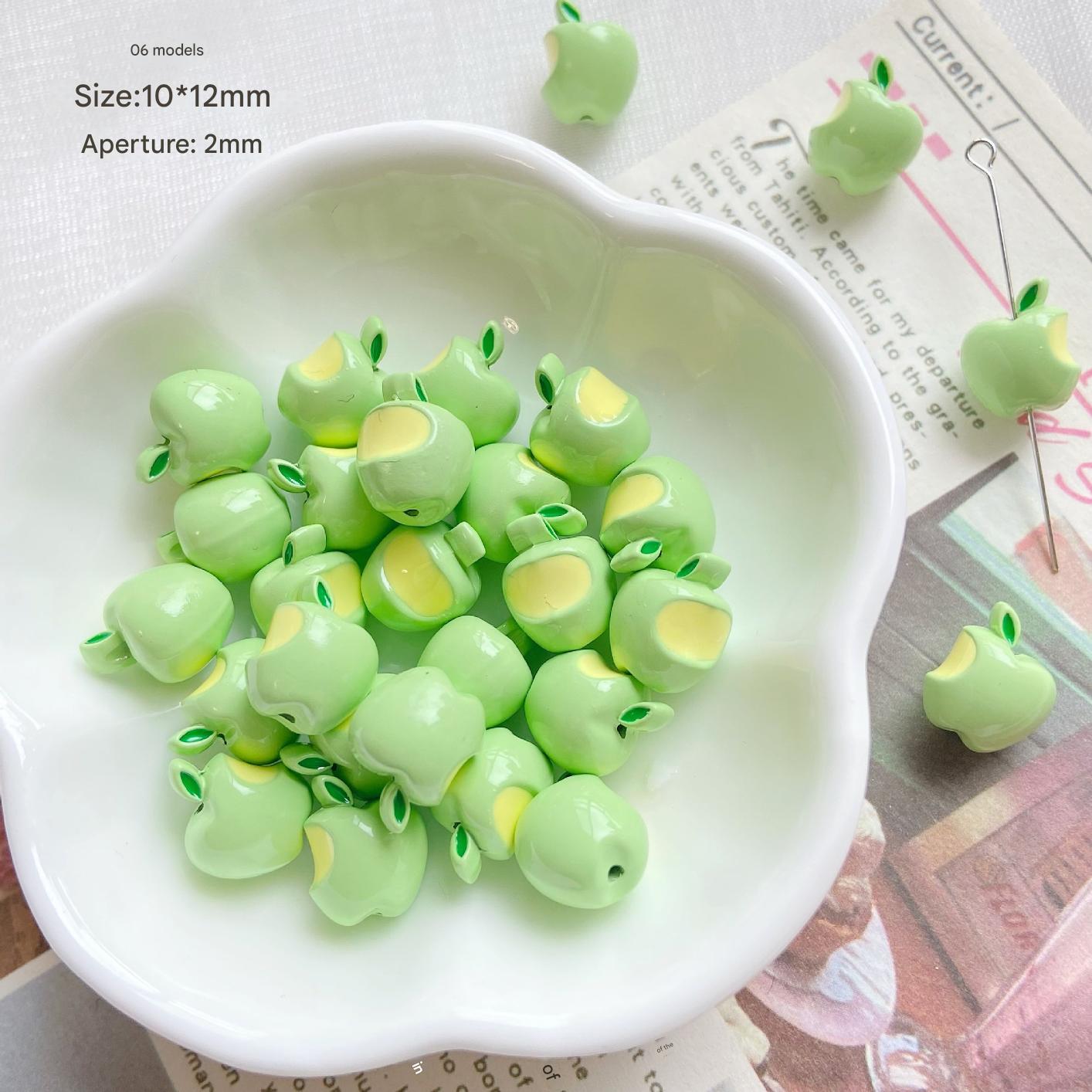 Style 06 green bite apple (1 piece)