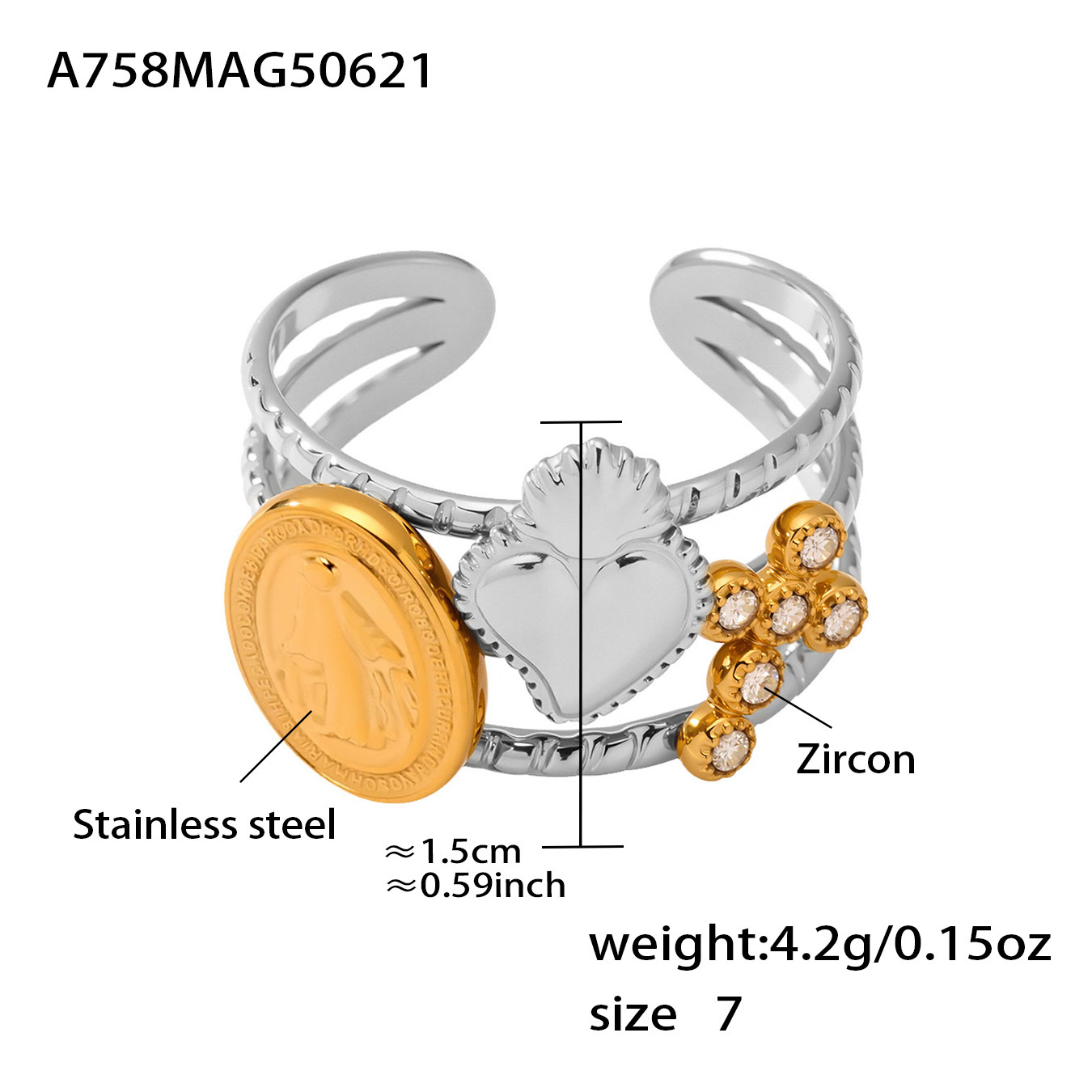 A758-gold love ring 2
