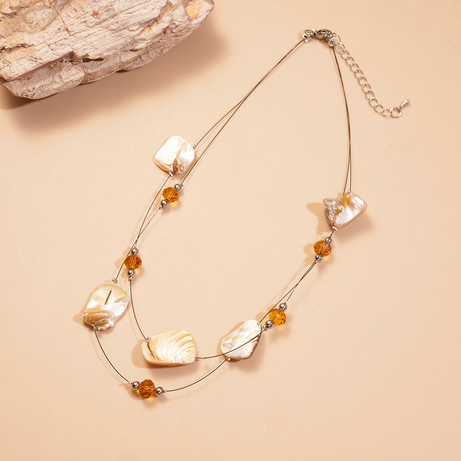 Necklace-brown