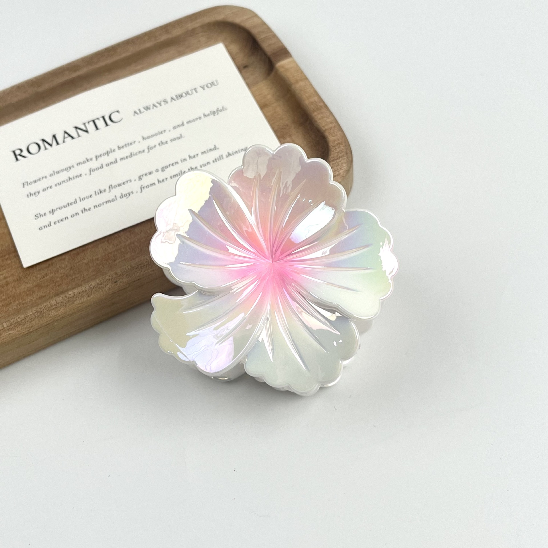 Pearlescent pink (8cm)