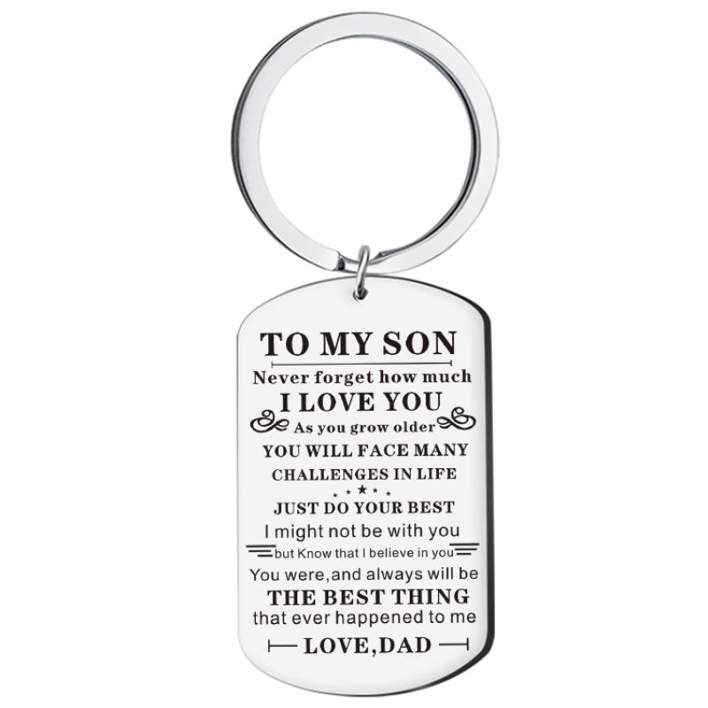 B keychain 78mm