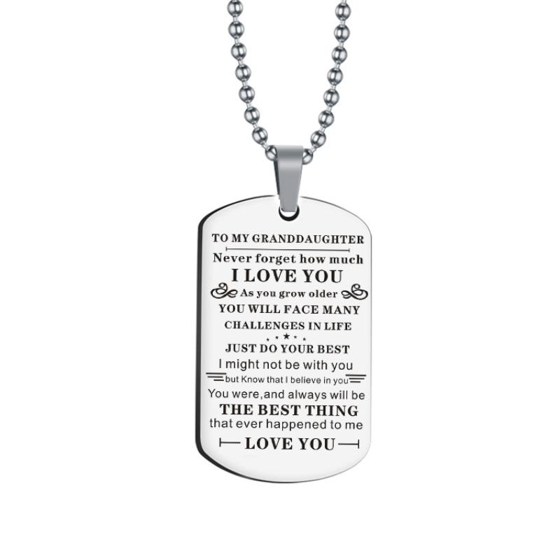 E necklace 60cm