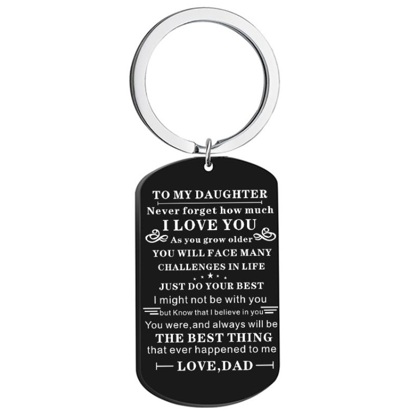 A black keychain 78mm