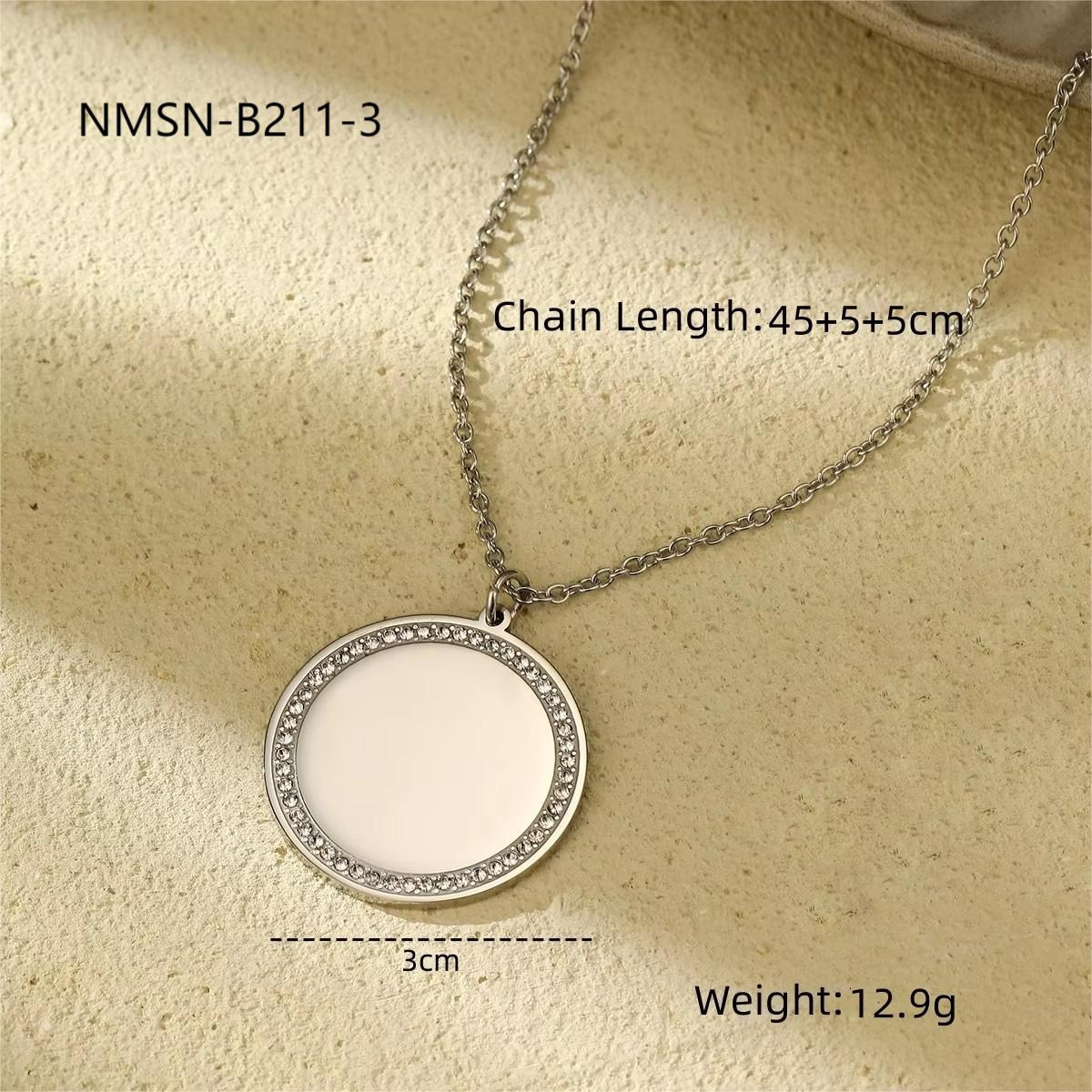 Nmsn-b211-3 large round steel color
