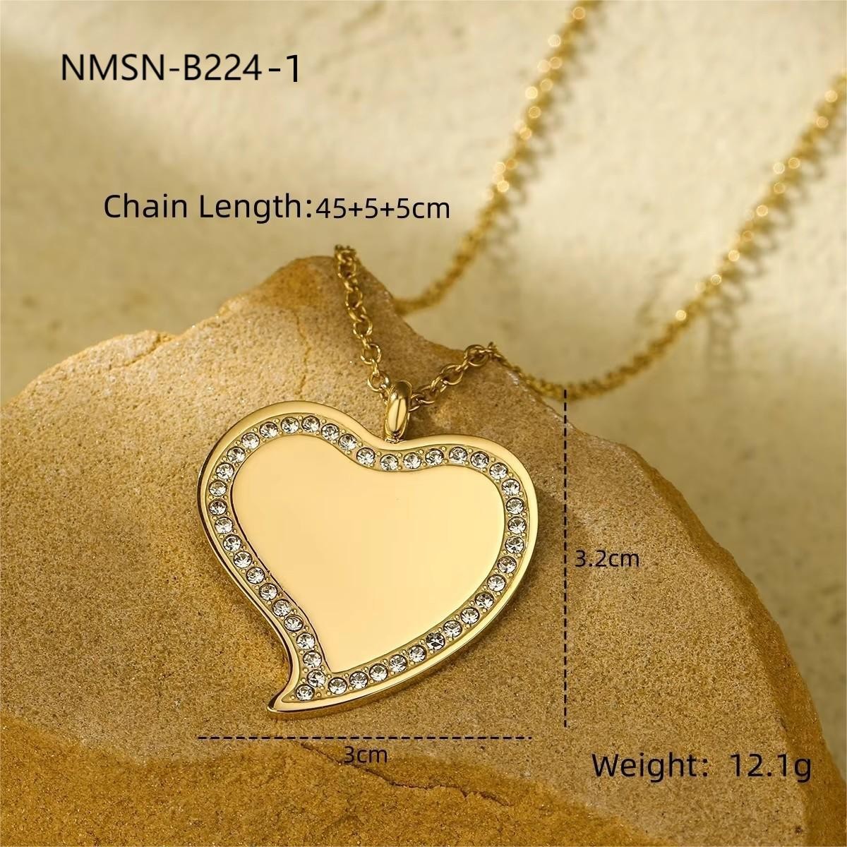 Nmsn-b224-1 partial heart shape