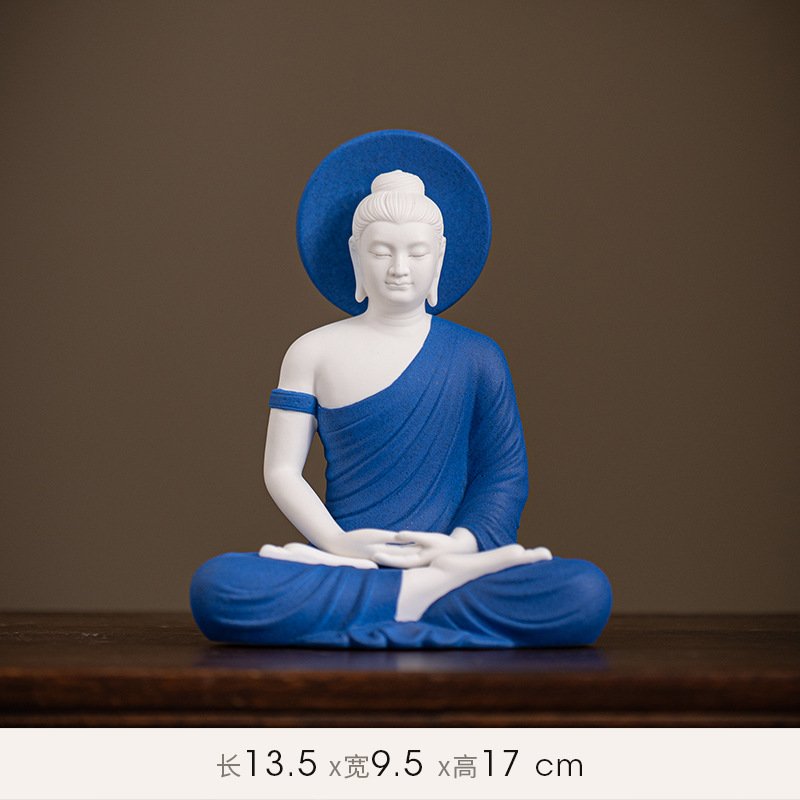 Single-release jamony [budaguang] white porcelain-blue