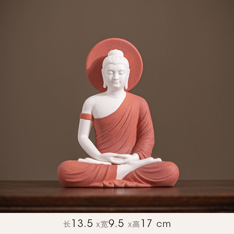 Single-release jamony [budaguang] white porcelain-red