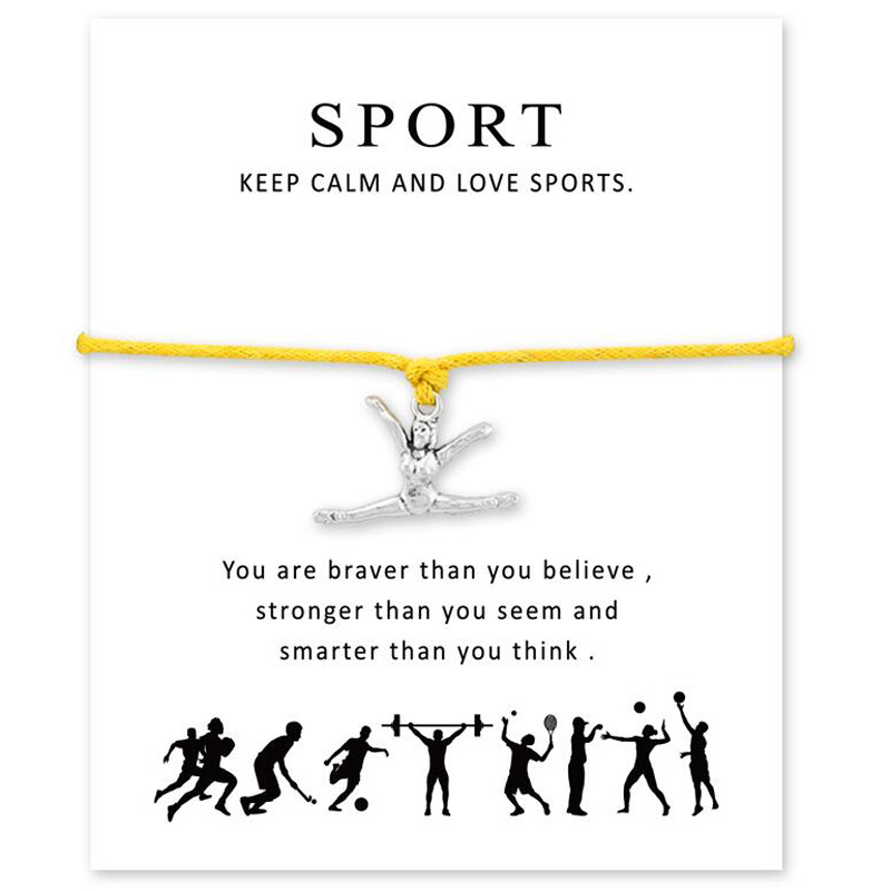 Gymnastics yellow