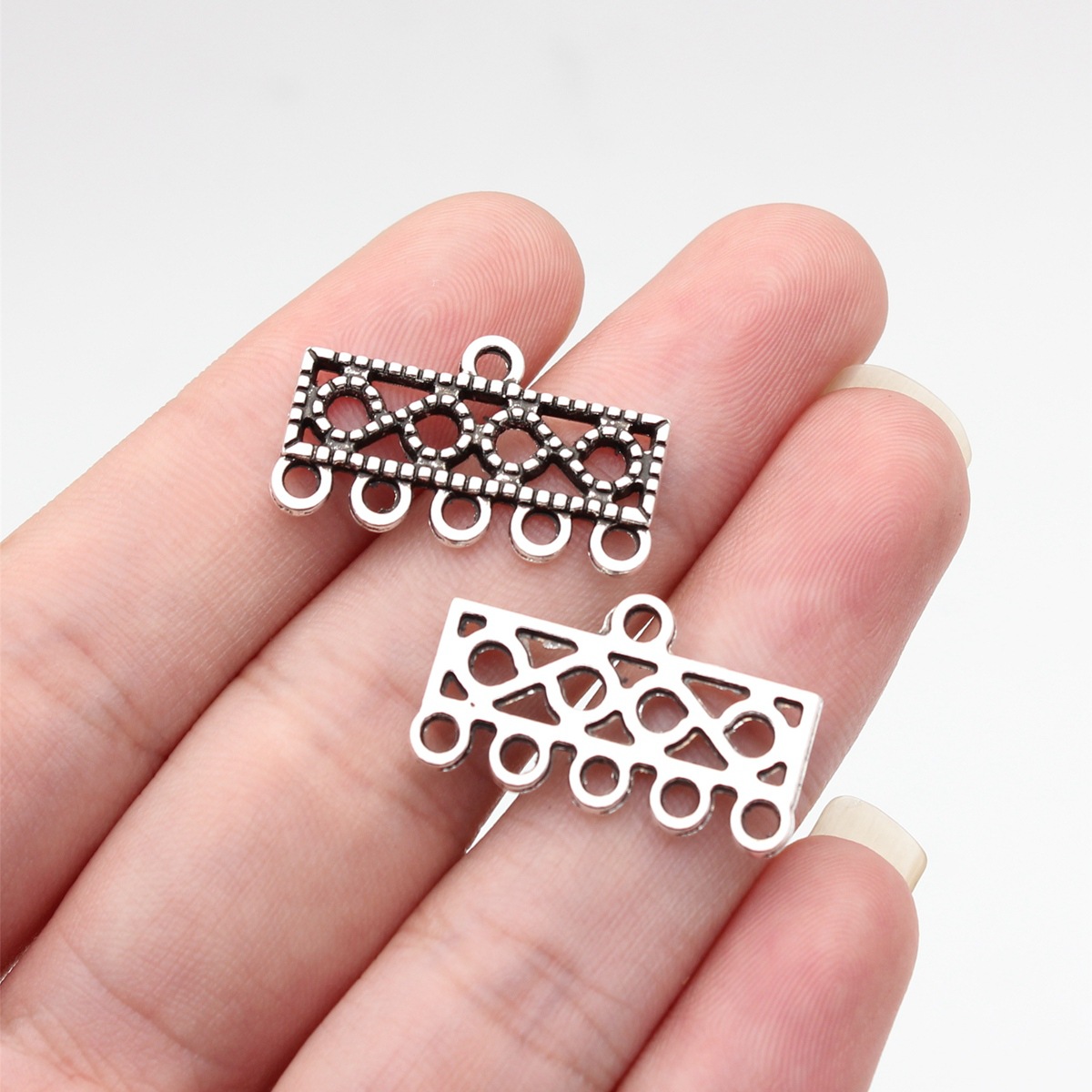 antique silver color