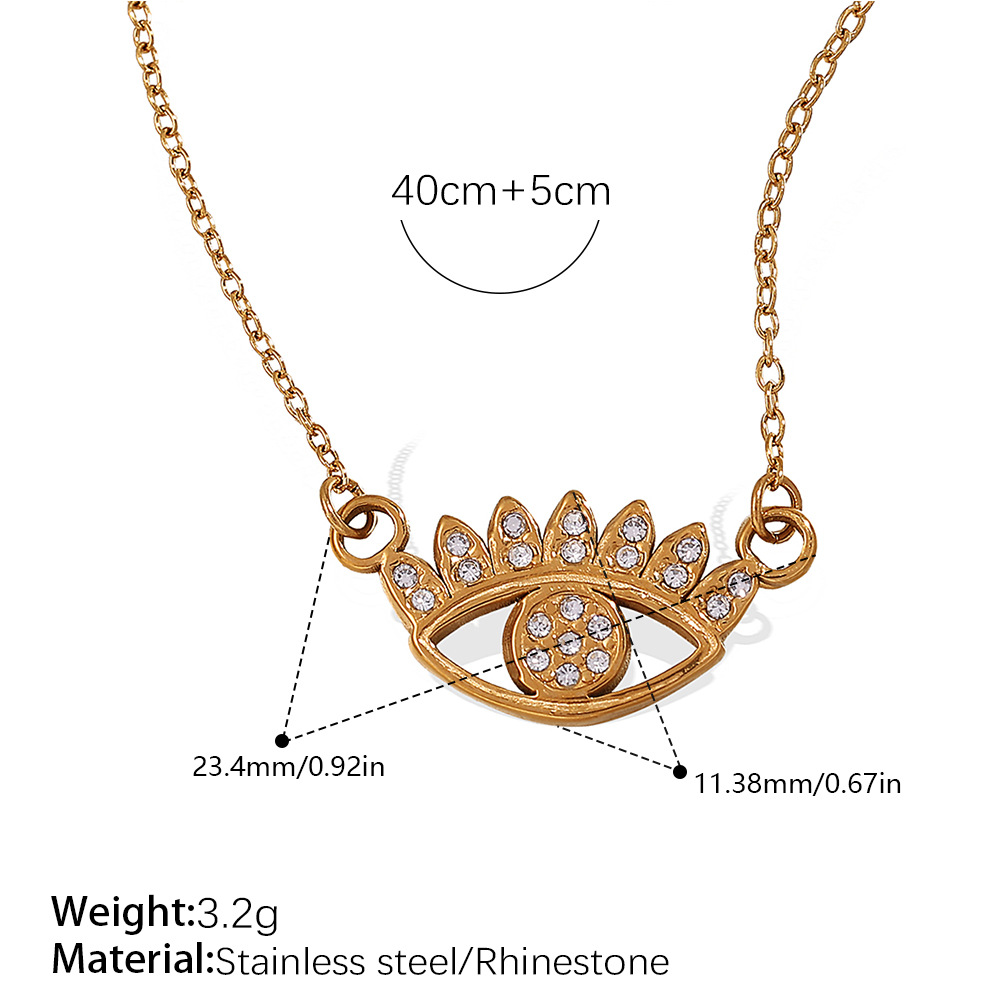 Xl544weg white diamond necklace