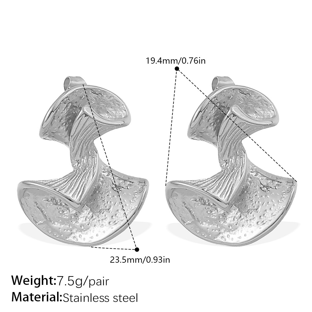 Eh217s silver earrings