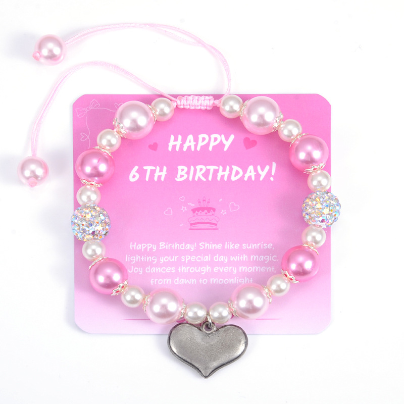 Bracelet   6 year old card