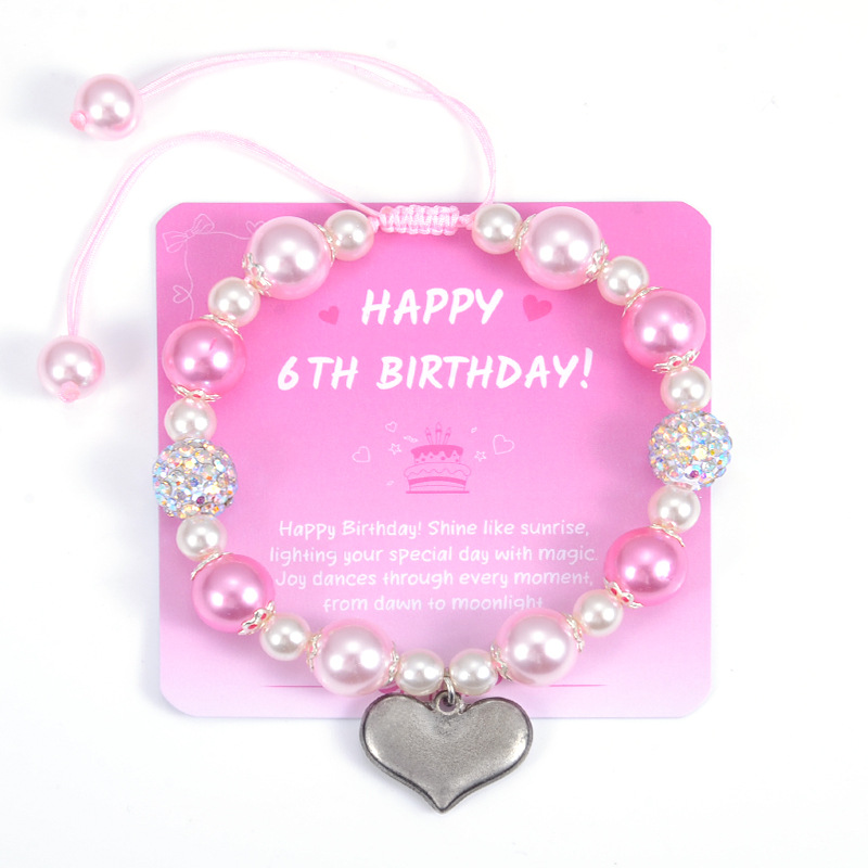 Bracelet   7 year old card
