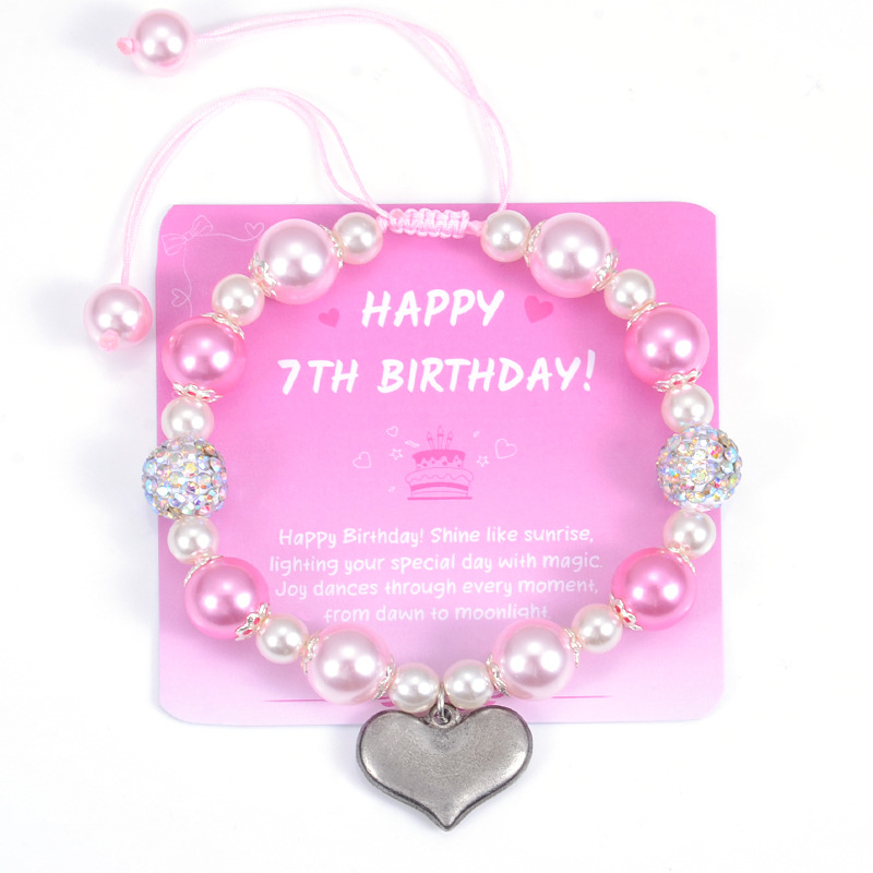 Bracelet   8 year old card