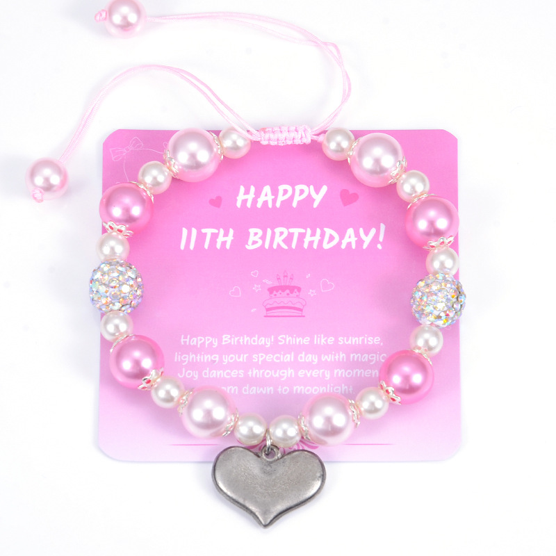 Bracelet   11 year old card