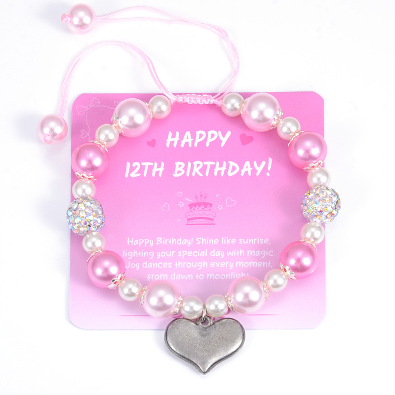 Bracelet   12 year old card