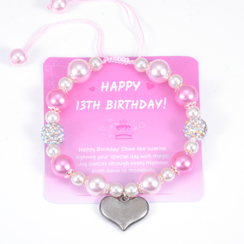 Bracelet   13 year old card