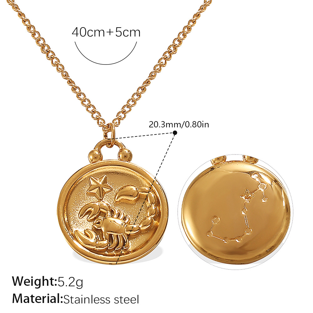 Xl769g5 gold necklace