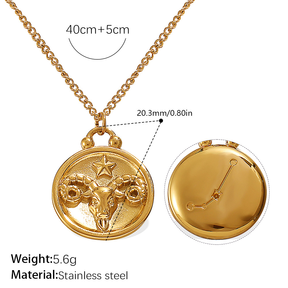 Xl769g6 gold necklace