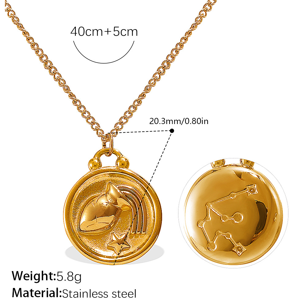 Xl769g7 gold necklace