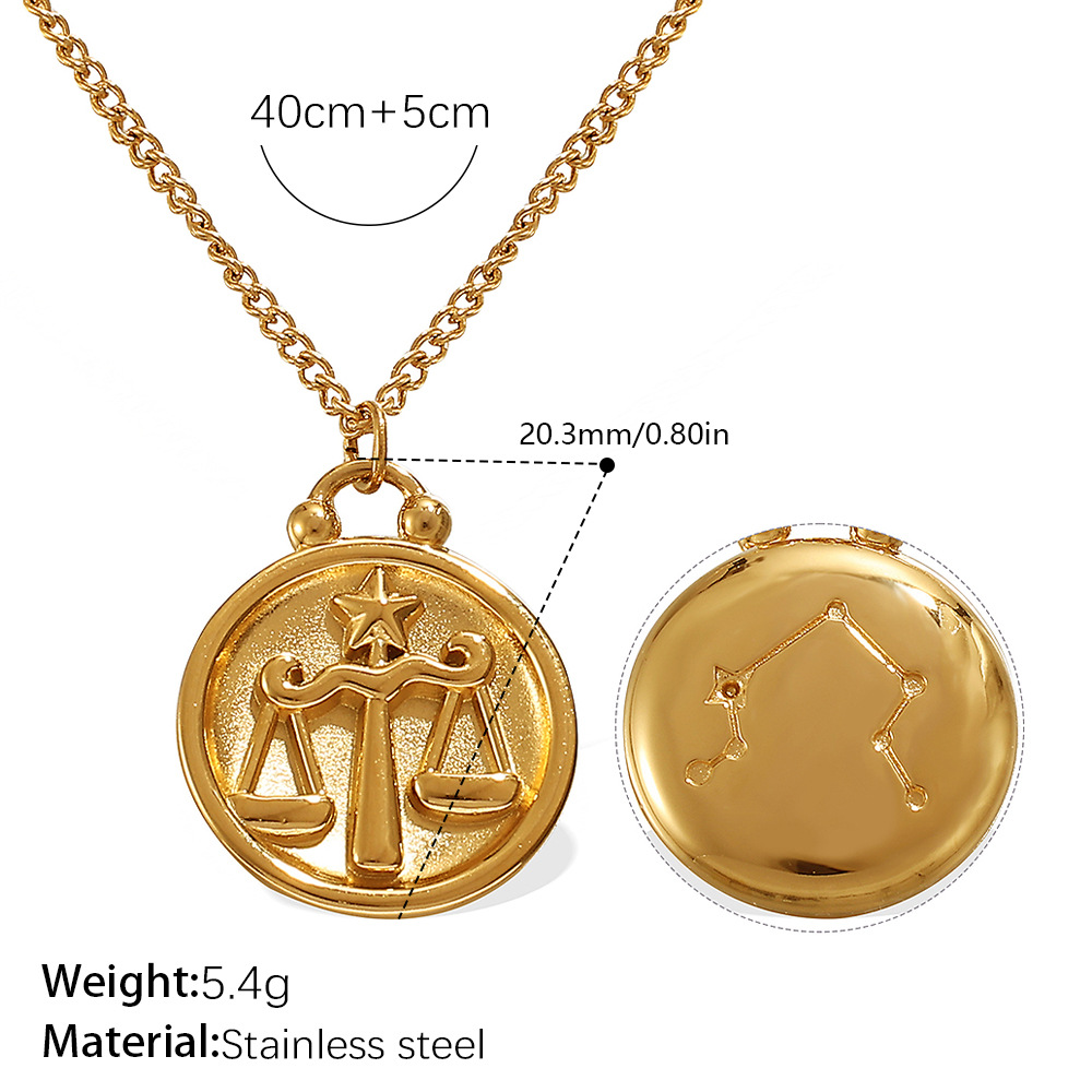 Xl769g8 gold necklace