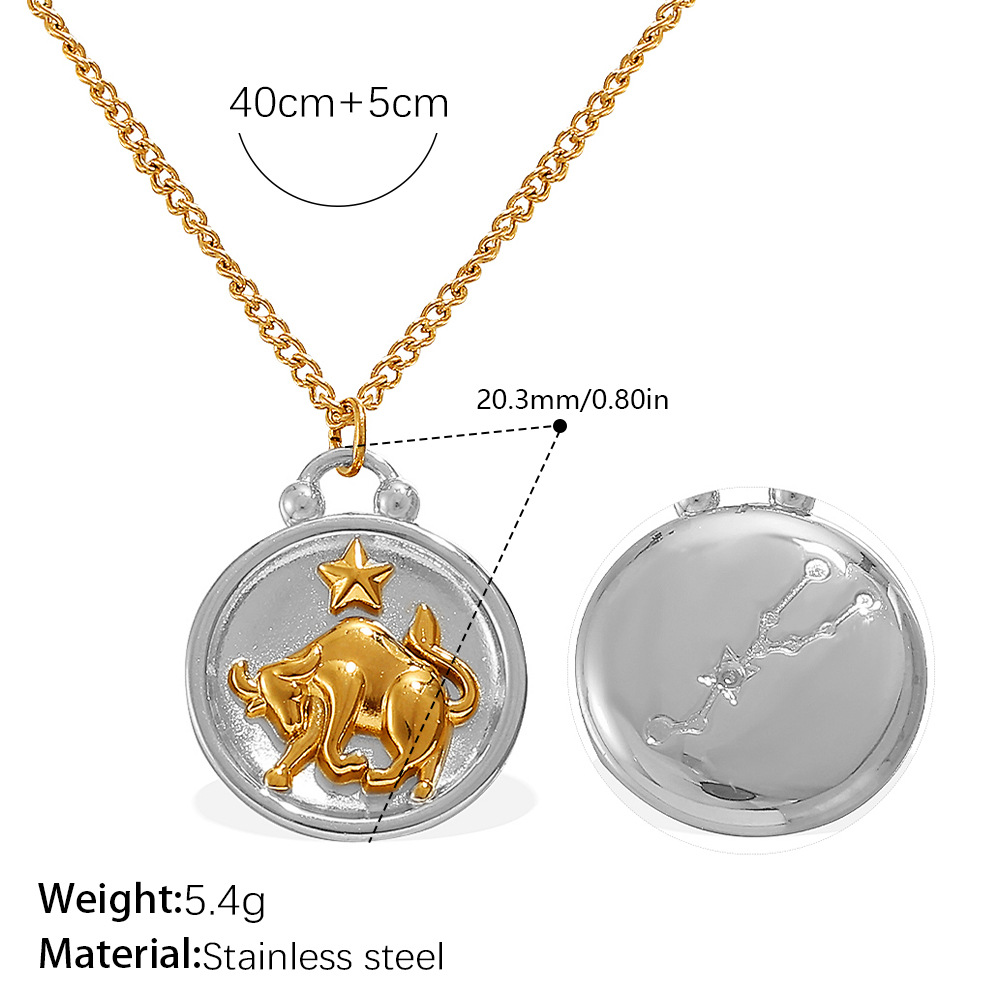 Xl769sg1 gold necklace