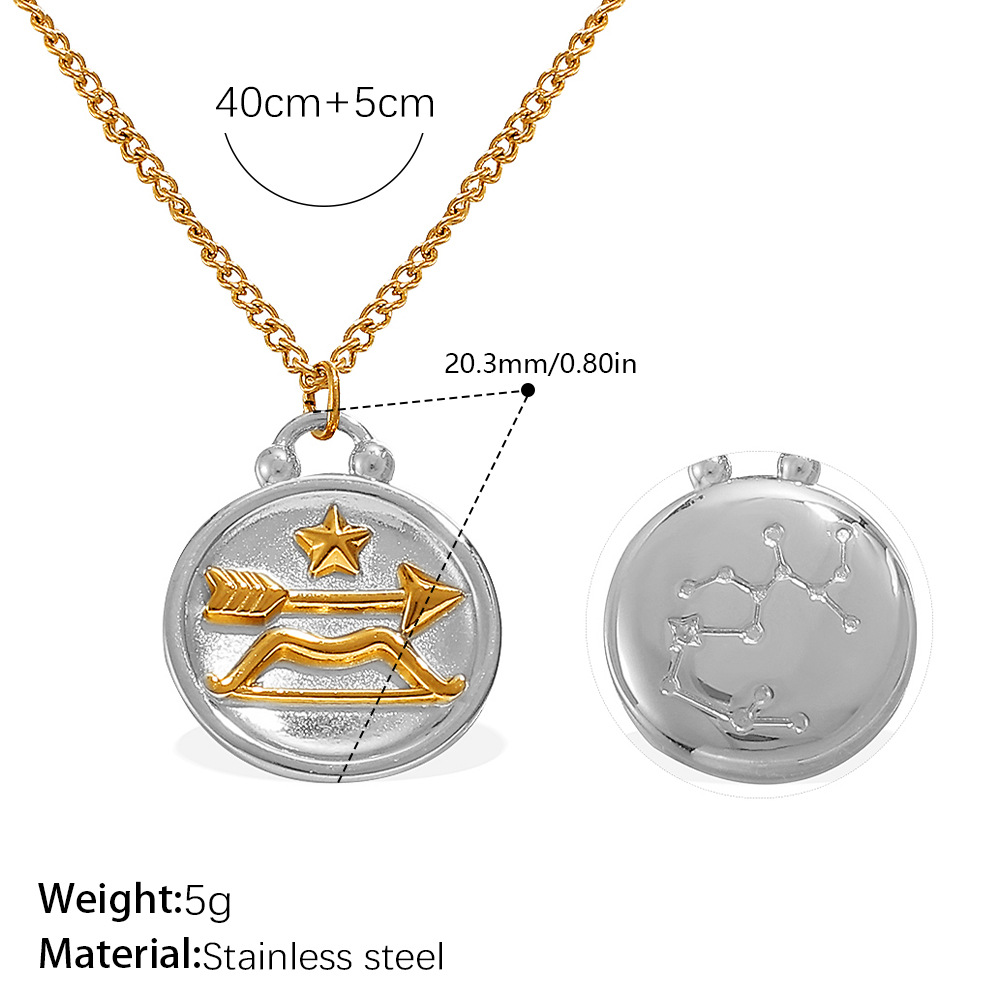 Xl769sg2 gold necklace