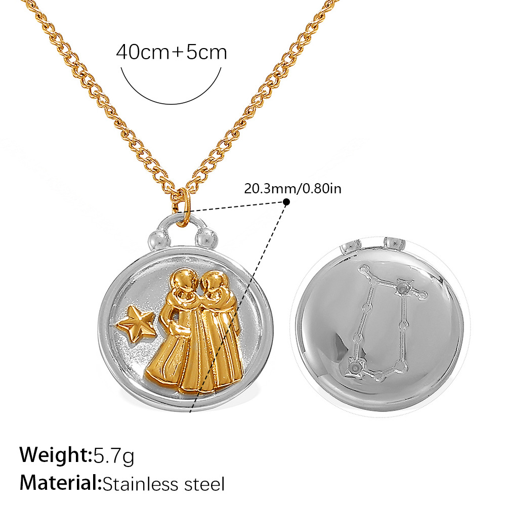 Xl769sg3 gold necklace