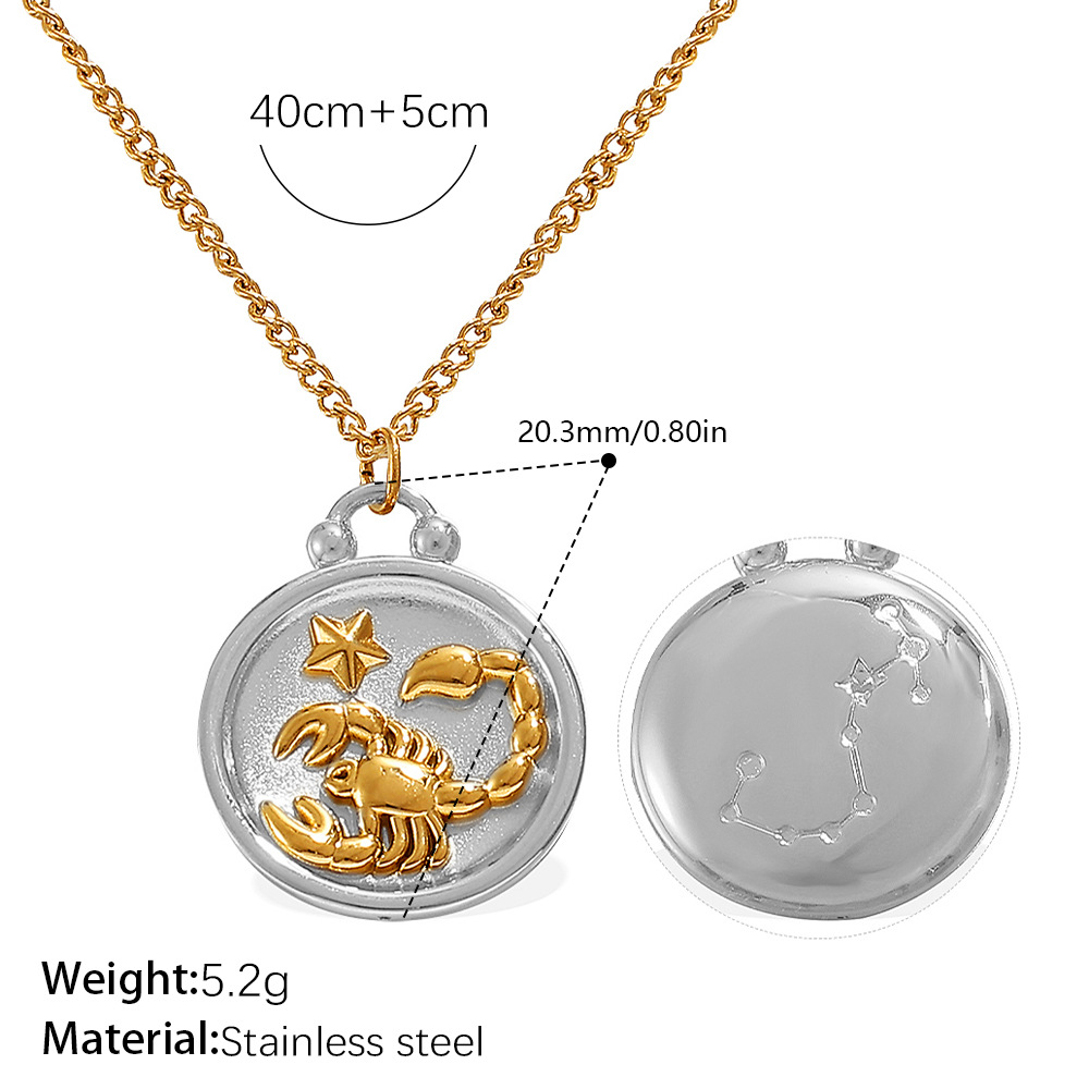 Xl769sg5 gold necklace