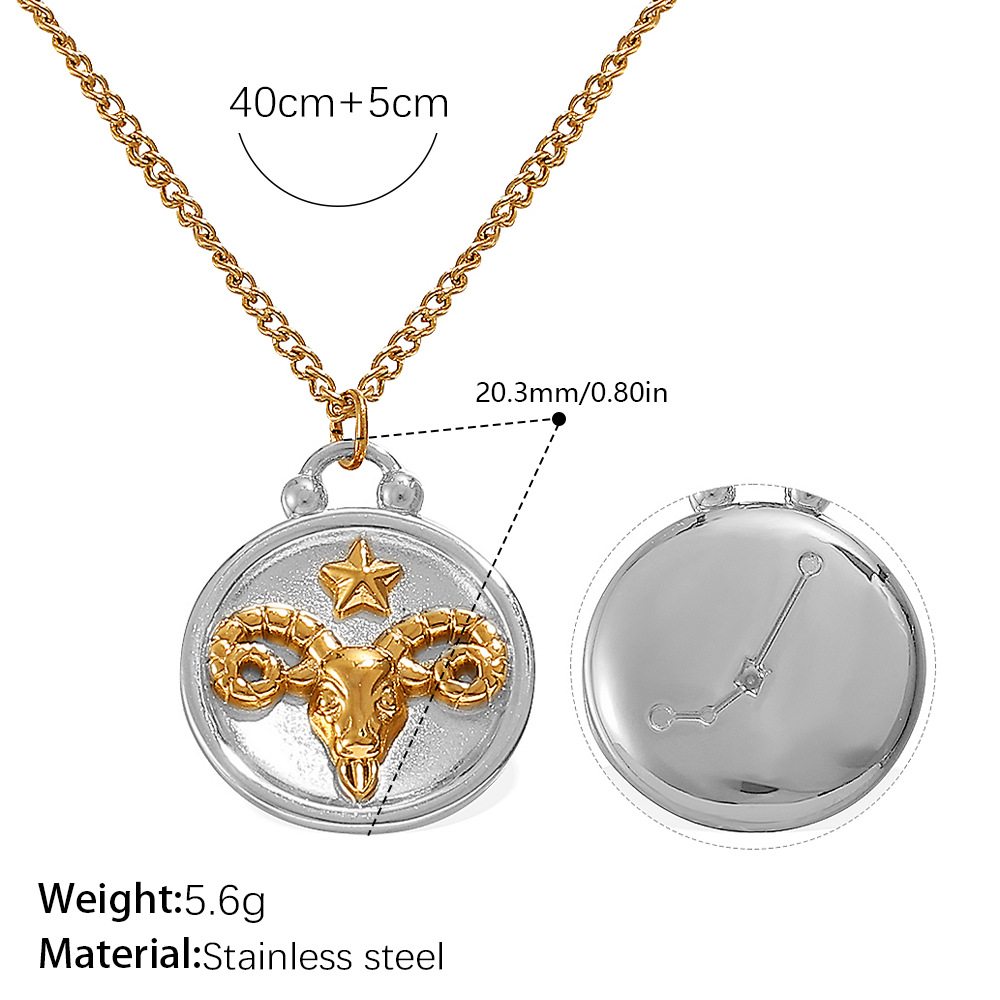 Xl769sg6 gold necklace