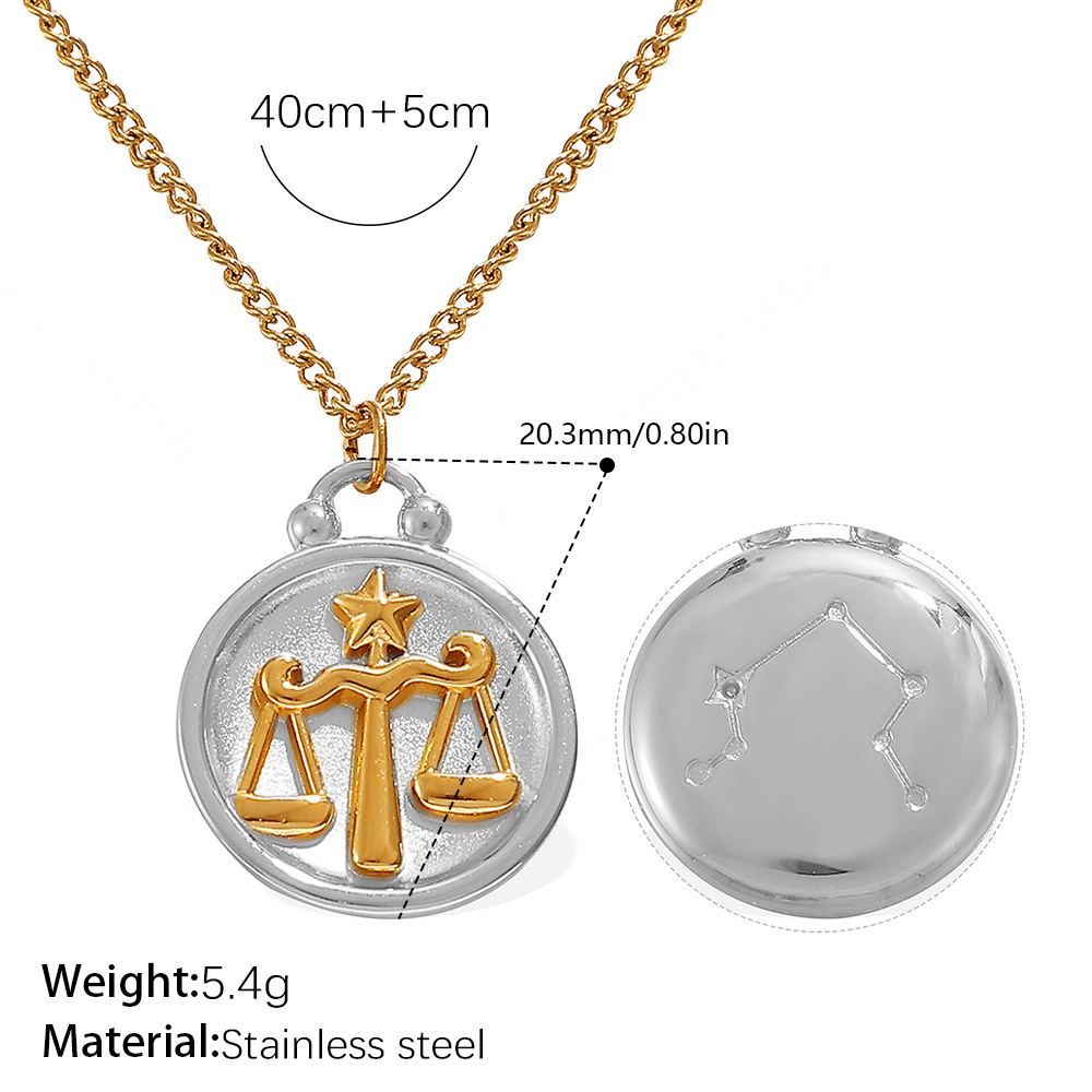 Xl769sg8 gold necklace