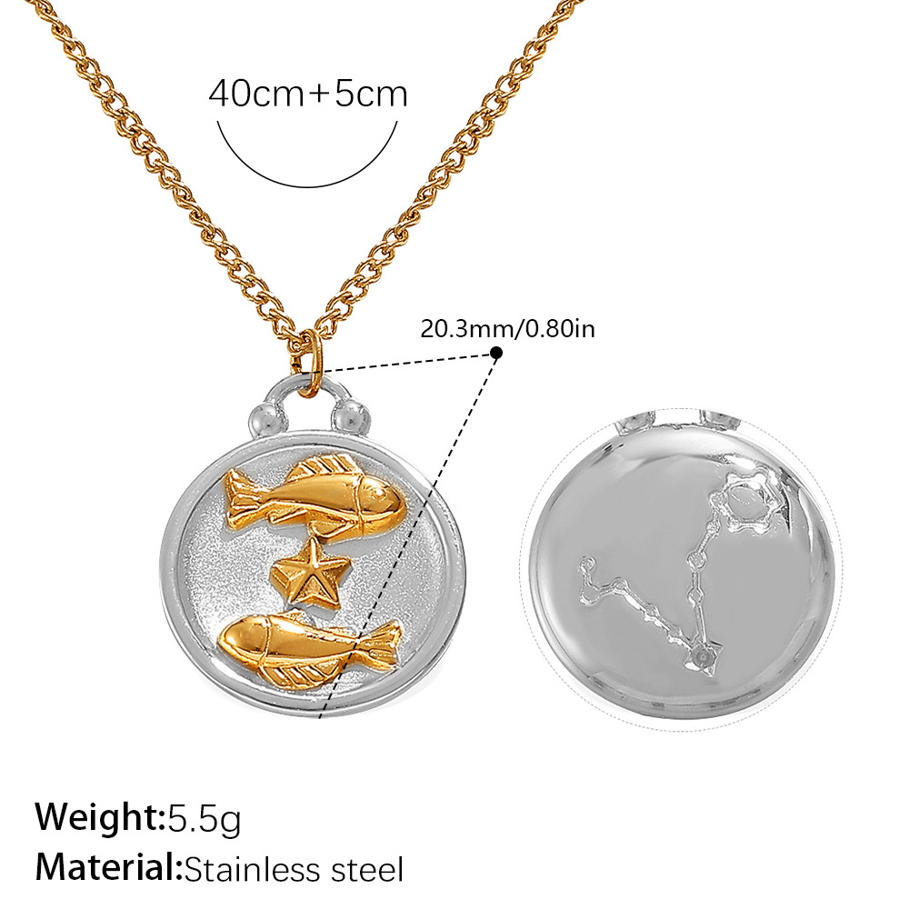 Xl769sg9 gold necklace