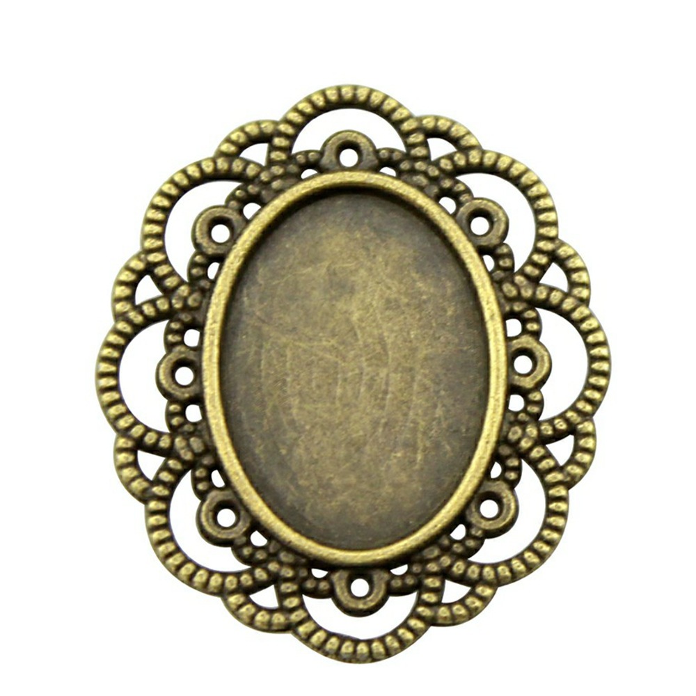 13x18mm - Ancient bronze color