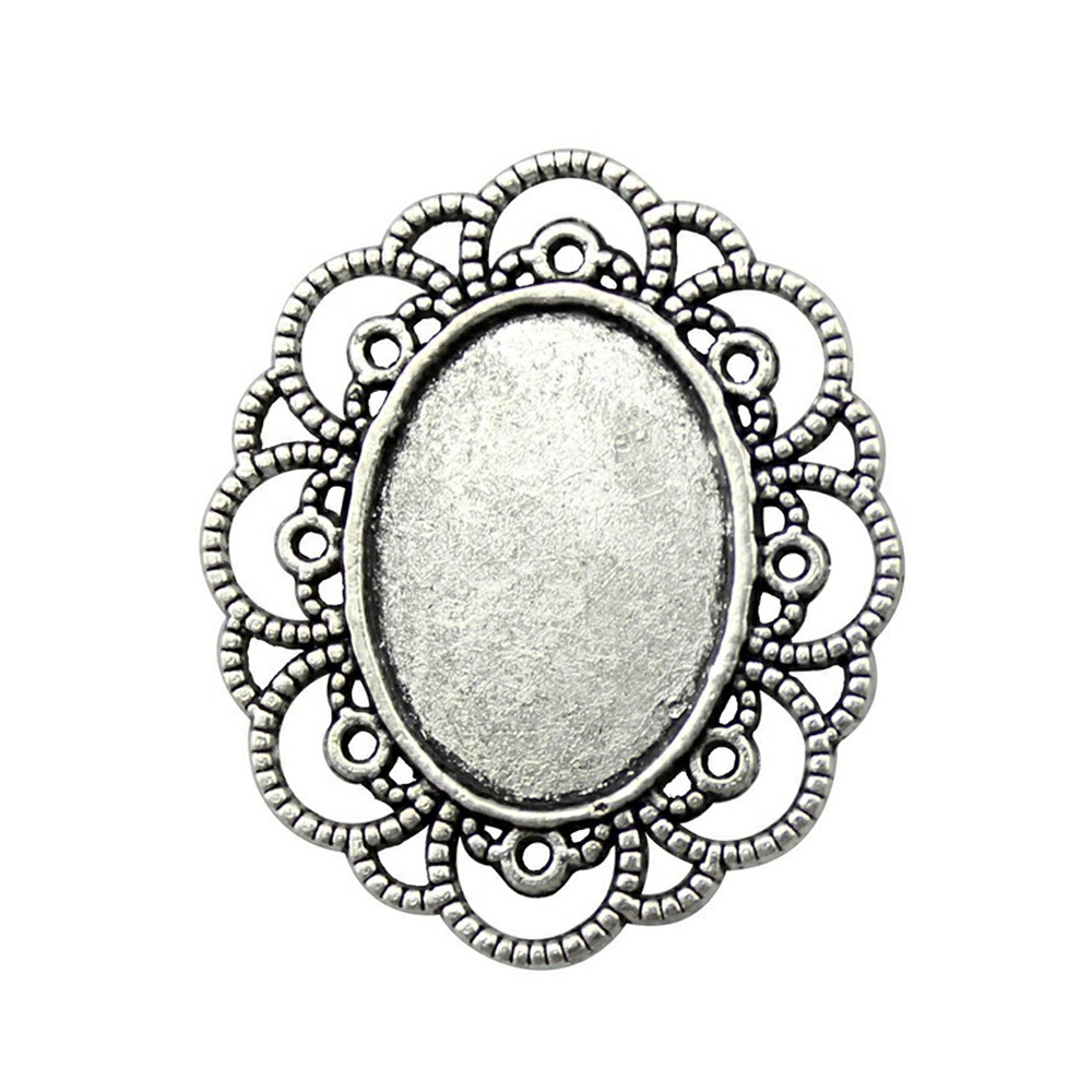 18x25mm - Antique silver